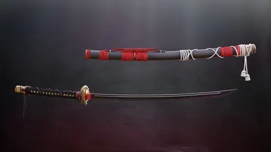 Dragon katana, model by Vinay Sagar