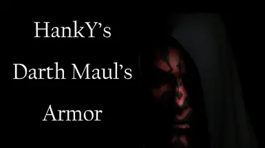 HankY's Darth Maul's Armor (U12)