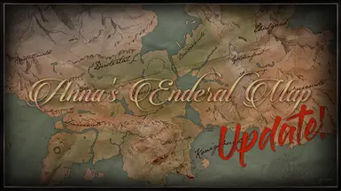 Anna's Enderal Paper Map - Apothekarii Monastery Road