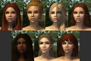 Modded races (Endralean, Aeterna, Arazealean, Kilénian, Qyranian, Elder, Starling)