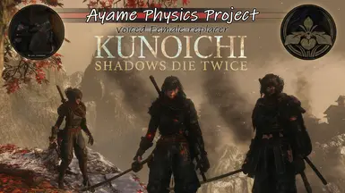 Ayame Physics Project (Kunoichi)-voiced Female-replacer (with physics and Blood-FX)