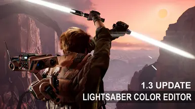 Lightsaber Color Editor