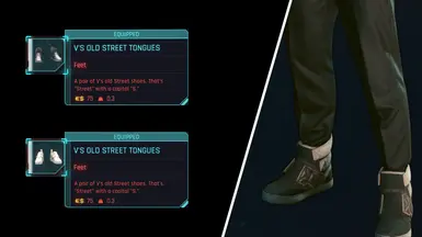 Missing Black and White Shoes (Alternate Street Kid Shoes)