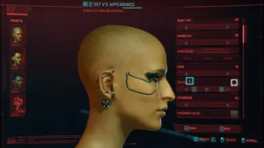 Black Cyberware 1&2/Complexion Edit