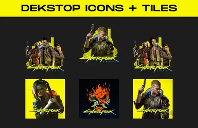 Cyberpunk 2077 - High Quality Icons and Tiles