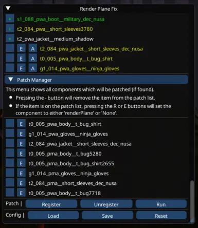 Menu - Custom Patch - Patch Manager