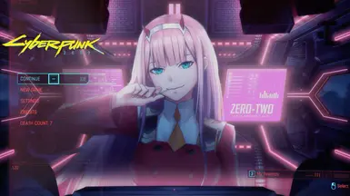 02 Zero Two - Main Menu Background Replacer