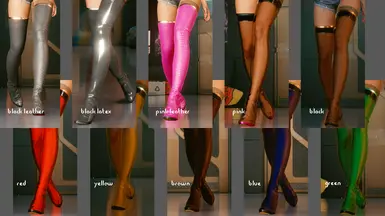 Colors: Stocking Boots
