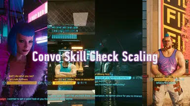 Convo Skill Check Scaling