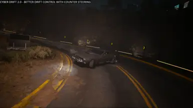 Better drift control with counter steering