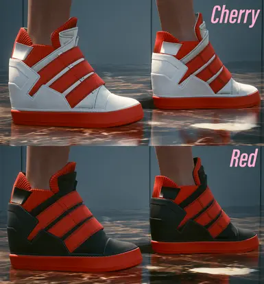 Request - Judy shoes, red variant (replaces pink)