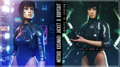 Motoko Kusanagi Jacket and Bodysuit - Archive XL