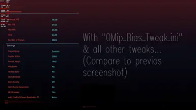 Mip Bias Tweak