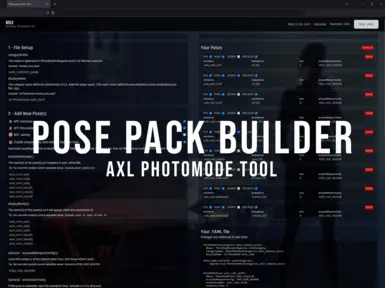 Photomode Pose Pack Builder (2.0)