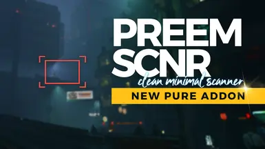 Preem Scanner (Customization Options for a Clean Minimal Scanner)
