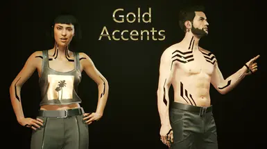 Optional File: B - Gold Accents