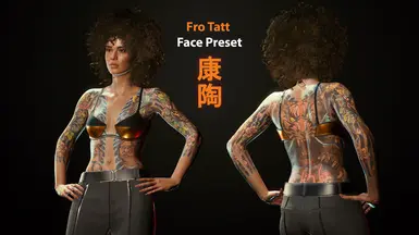Main File: F - Fro Tatt Face Preset
