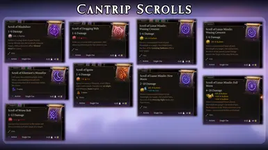 Cantrip Scrolls