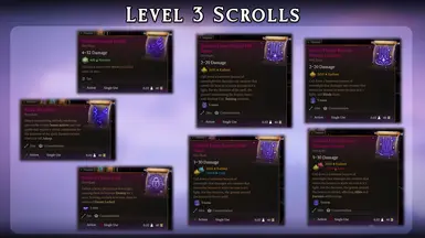 Level 3 Scrolls