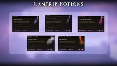 Cantrip Potions