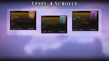 Level 4 Scrolls