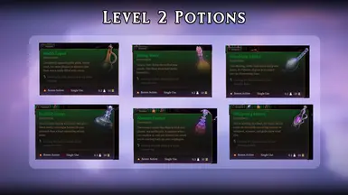 Level 2 Potions