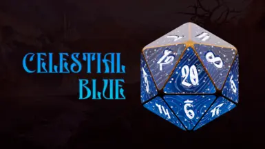 CelestialBlue Dice