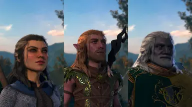 Witcher hair on smaller races! (.pak version)