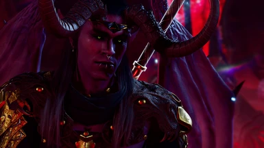 Combined with Saer's Horns and I have a near perfect Illidan!