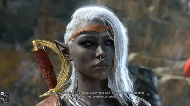 Ciri no Scar on Lark (elf head 4)