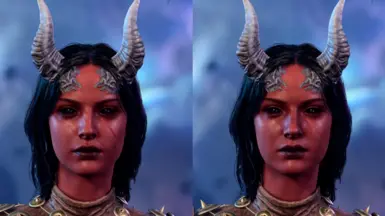 Tiefling Alt-Shadowheart preset head C