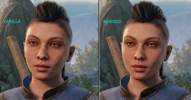 Comparison - Dwarf Female - Head 3