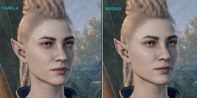 Comparison - Half-Elf Female - Head 4
