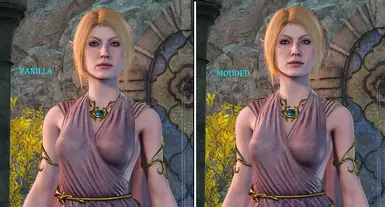 Comparison - Human/Elf/Half-Elf Female - Body