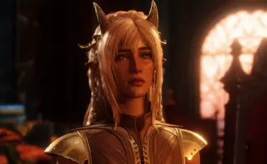 Half Elf with the cutest horns <3