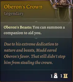 Oberon's Crown