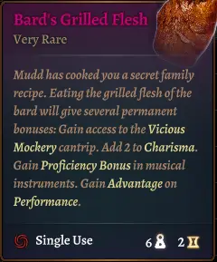 Bard's Grilled Flesh