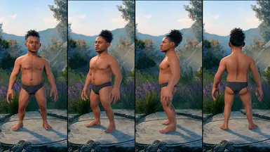 Updated Body + Hairy Textures