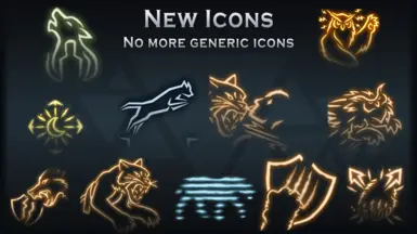 New icons