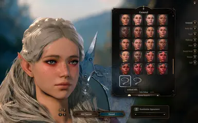 xx's New Female Head Preset 1