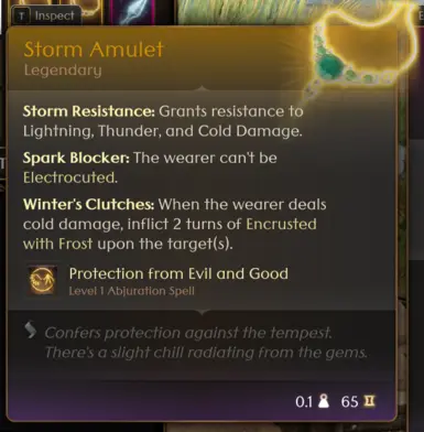 Storm Amulet