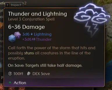 Thunder and Lightning