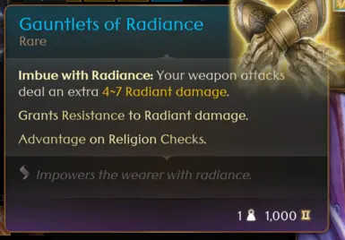 Gauntlets of Radiance