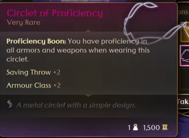 Circlet of Proficiency