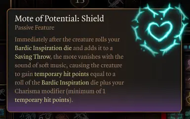 Mote of Potential: Shield