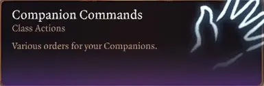 Companion Commands