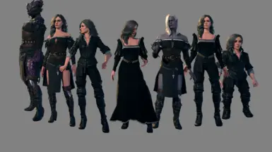 Yennefer's wardrobe