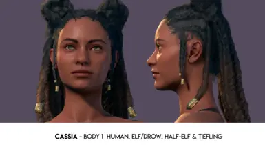Cassia - Body 1 Human, Elf/Drow, Half-Elf, Tiefling
