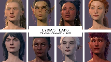 Lydia's Heads