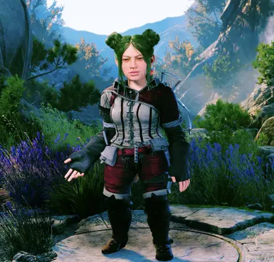 Absolutely perfect for my halfling rogue, thank you SO much for making it available for all body types/races! :)